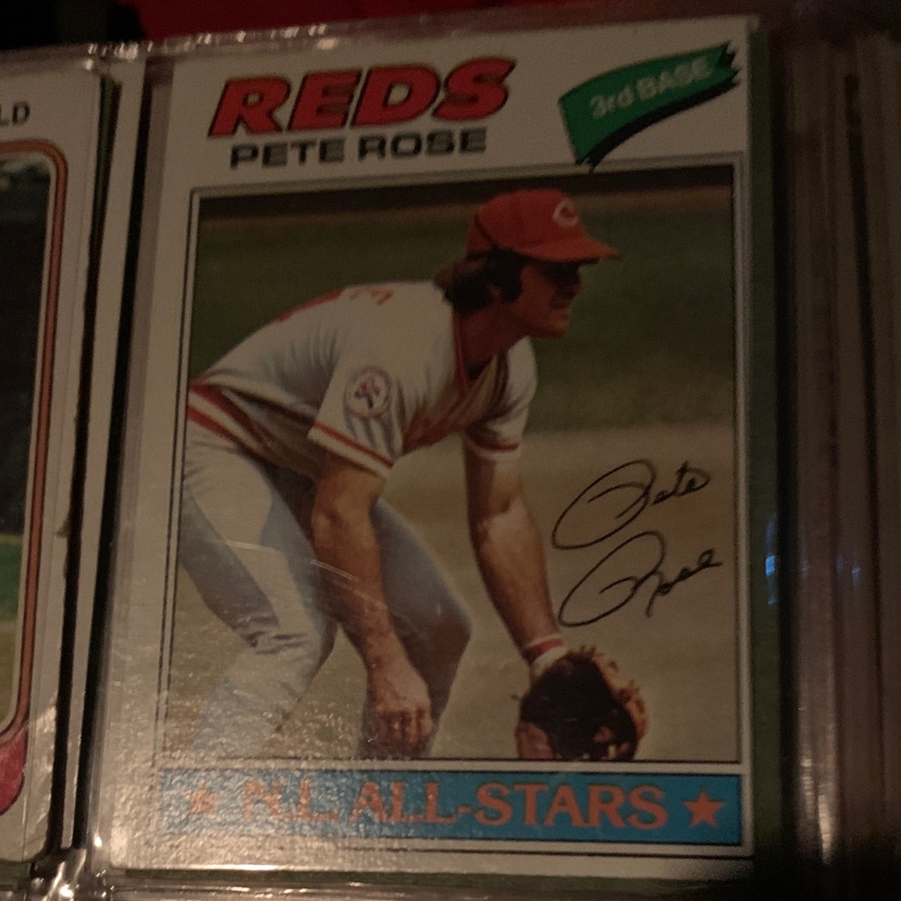 Vintage Baseball Trading Card